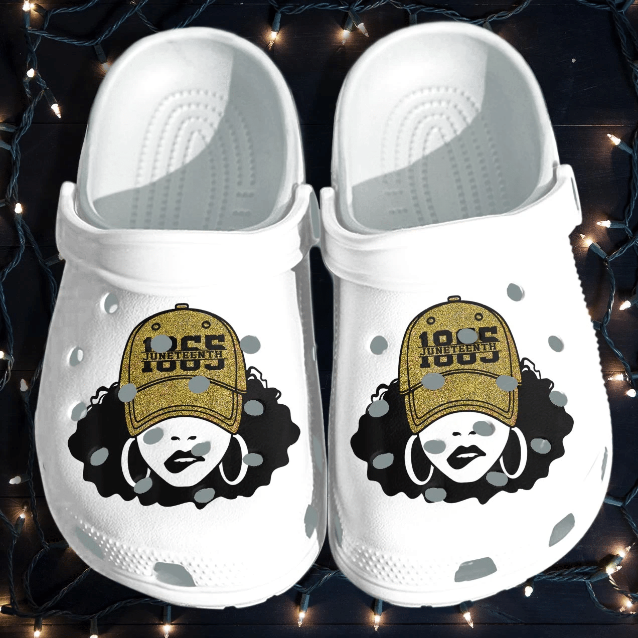 1865 Juneteenth Shoes Clog – Bling Yellow Hat Crocs Clog Crocbland Clog Birthday Gift For Woman Girl Friend 1865 Juneteenth Shoes Clog – Bling Yellow Hat Crocs Clog Crocbland Clog Birthday Gift For Woman Girl Friend