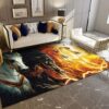 4 Horses Of The Apocalypse Rug Sport Decor Gift Floor Decor Living Room Carpet Rug Area Rug - 888efdd0b569