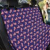 4th Of July American Flag Pattern Print Pet Car Back Seat Cover - e86a856f4395