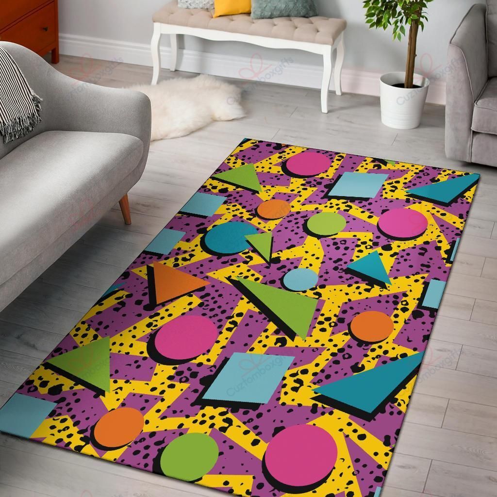 80s Pattern 1 Rug Sport Decor Gift Floor Decor Living Room Carpet Rug Area Rug - 52a92a2af552 80s Pattern 1 Rug Sport Decor Gift Floor Decor Living Room Carpet Rug Area Rug - 52a92a2af552