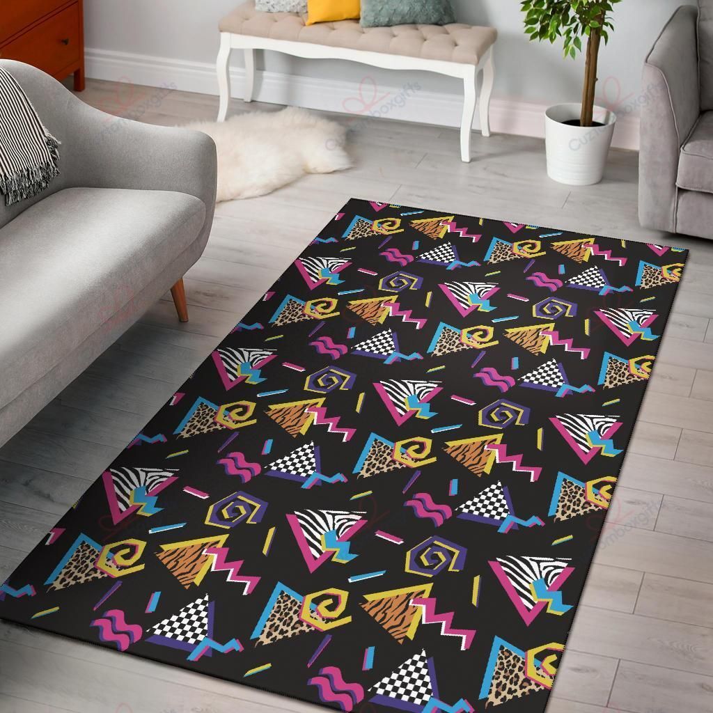 80s Pattern 3 Rug Sport Decor Gift Floor Decor Living Room Carpet Rug Area Rug - cbdc334be987 80s Pattern 3 Rug Sport Decor Gift Floor Decor Living Room Carpet Rug Area Rug - cbdc334be987