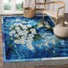 A Beautiful Daisy Vase Rug Sport Decor Gift Floor Decor Living Room Carpet Rug Area Rug - ae30a27a9fbc