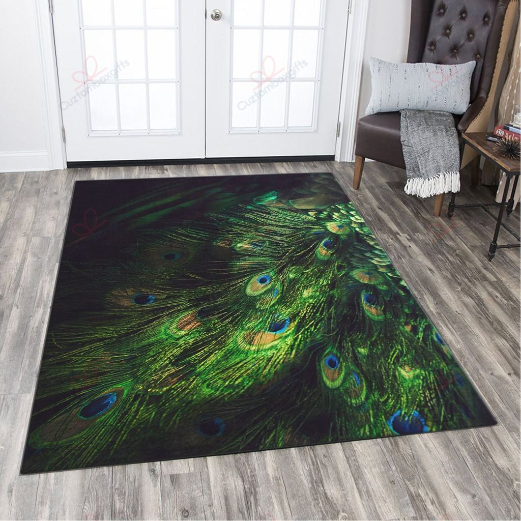A Beautiful Peacock Rug Sport Decor Gift Floor Decor Living Room Carpet Rug Area Rug - 23bc2e6b16aa A Beautiful Peacock Rug Sport Decor Gift Floor Decor Living Room Carpet Rug Area Rug - 23bc2e6b16aa