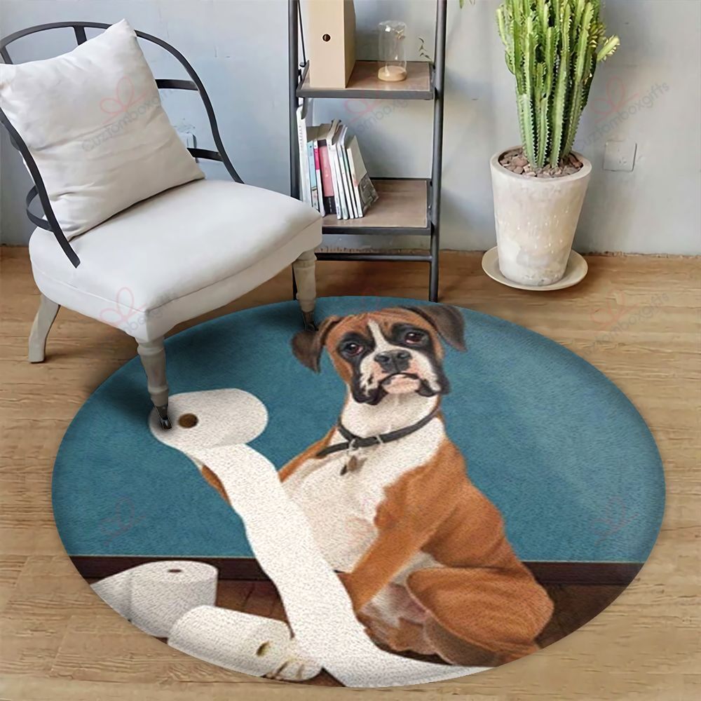 A Big Boxer Round Carpet Floor Rug Living Room Bedroom Decor Round Area Rug Carpet A Big Boxer Round Carpet Floor Rug Living Room Bedroom Decor Round Area Rug Carpet