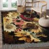 A Bunch Of Beautiful Sunflower Rug Sport Decor Gift Floor Decor Living Room Carpet Rug Area Rug - 0aea75499e45