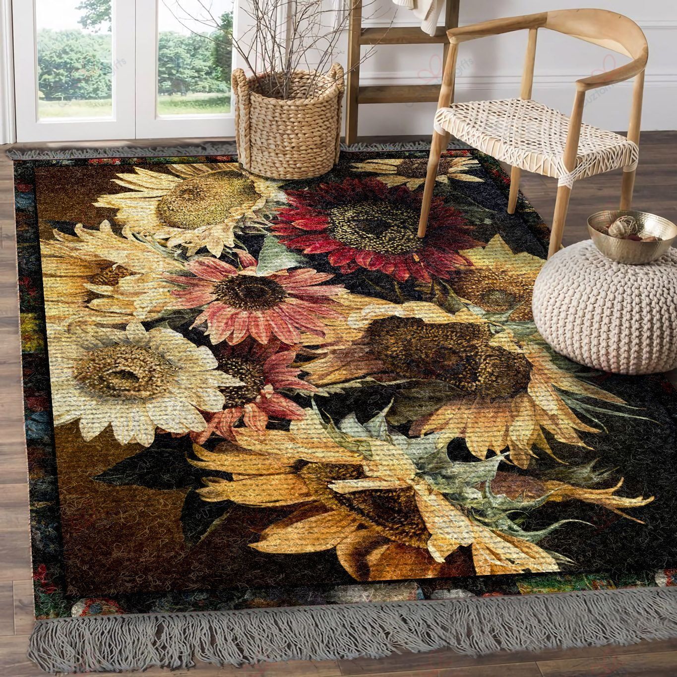 A Bunch Of Beautiful Sunflower Rug Sport Decor Gift Floor Decor Living Room Carpet Rug Area Rug - 0aea75499e45 A Bunch Of Beautiful Sunflower Rug Sport Decor Gift Floor Decor Living Room Carpet Rug Area Rug - 0aea75499e45
