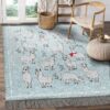 A Bunch Of Cute Llamas Rug Sport Decor Gift Floor Decor Living Room Carpet Rug Area Rug - b98bea7e9c02