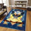 A Camp Of Black Bats Rug Sport Decor Gift Floor Decor Living Room Carpet Rug Area Rug - 6eb4296fbeed
