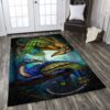 A Couple Of Peacock Rug Sport Decor Gift Floor Decor Living Room Carpet Rug Area Rug - d58fd002ee69