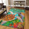 A Couple Of Sea Turtle Real Love Rug Sport Decor Gift Floor Decor Living Room Carpet Rug Area Rug - 527097e506fc
