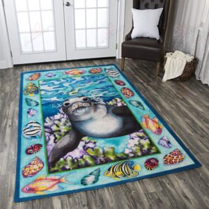 A Cute Seal Rug Sport Decor Gift Floor Decor Living Room Carpet Rug Area Rug - d5c8020396d8