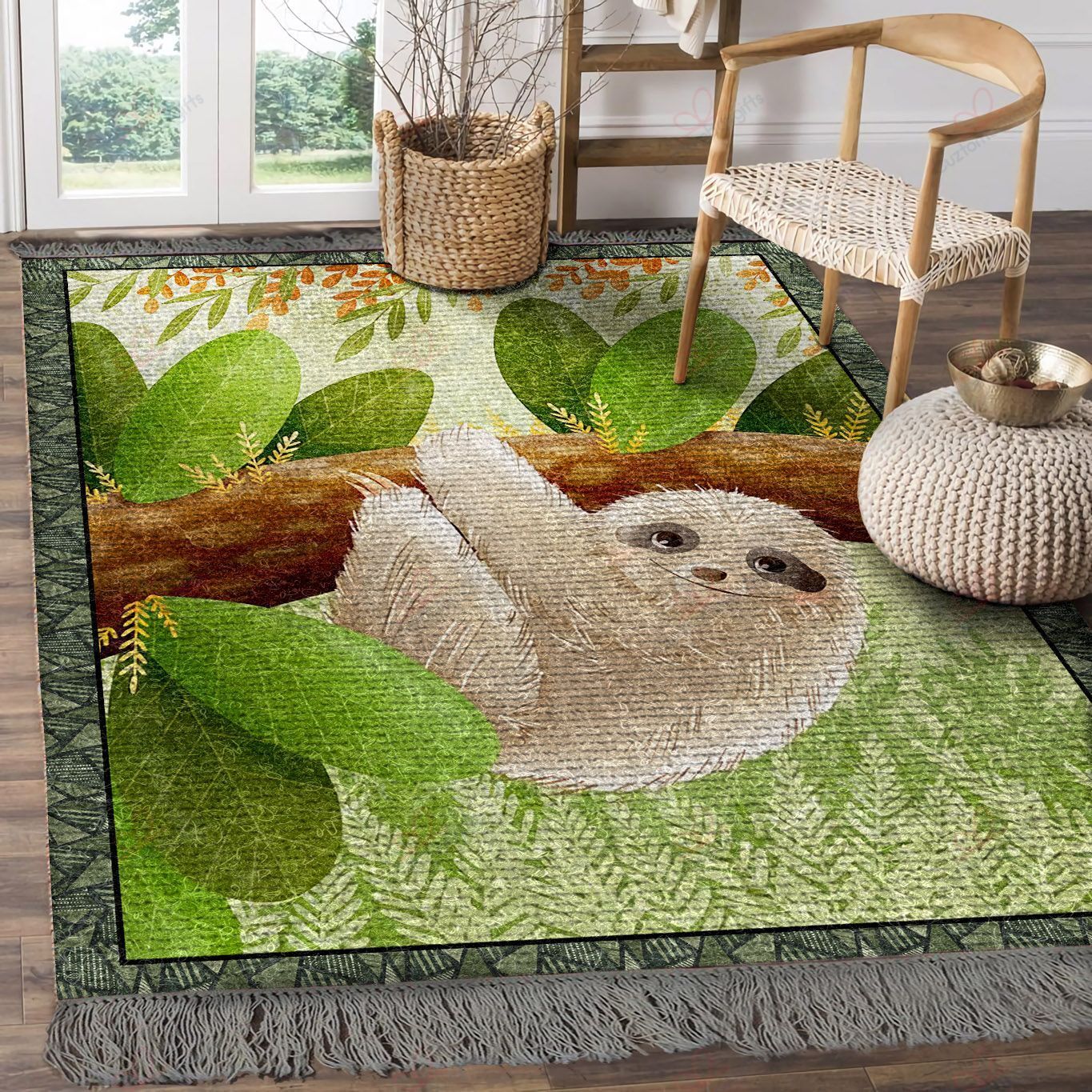 A Cute Sloth Holds Branch 7 Rug Sport Decor Gift Floor Decor Living Room Carpet Rug Area Rug - 5ccab4dc2728 A Cute Sloth Holds Branch 7 Rug Sport Decor Gift Floor Decor Living Room Carpet Rug Area Rug - 5ccab4dc2728