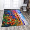 A Flower Field Rug Sport Decor Gift Floor Decor Living Room Carpet Rug Area Rug - 2740b19d2de0