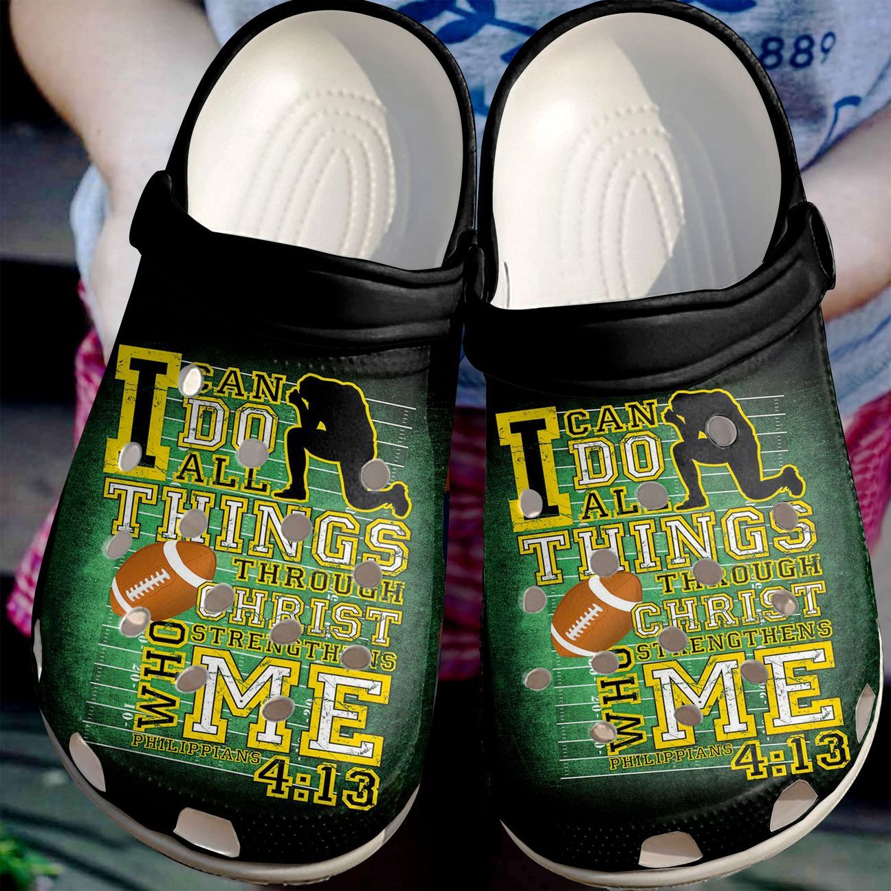 A Football Personalized Clog Custom Crocs Comfortablefashion Style Comfortable For Women Men Kid Print 3D All Things A Football Personalized Clog Custom Crocs Comfortablefashion Style Comfortable For Women Men Kid Print 3D All Things