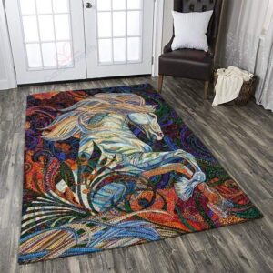 A Horse Color Rug Sport Decor Gift Floor Decor Living Room Carpet Rug Area Rug - 2ce376dafd6e