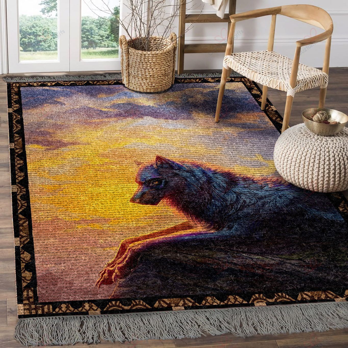 A Lonely Wolf On The Mount Rug Sport Decor Gift Floor Decor Living Room Carpet Rug Area Rug - ee4bd7a554ee A Lonely Wolf On The Mount Rug Sport Decor Gift Floor Decor Living Room Carpet Rug Area Rug - ee4bd7a554ee