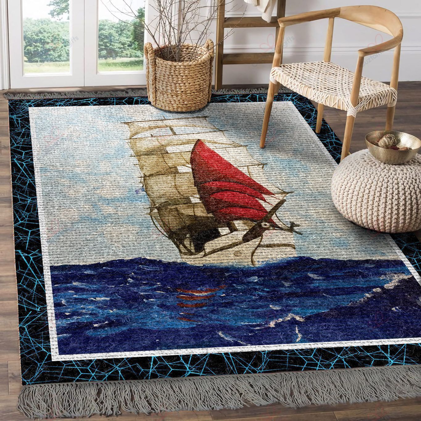 A Red Sail On The Sea Rug Sport Decor Gift Floor Decor Living Room Carpet Rug Area Rug - 67aa4259a1f9 A Red Sail On The Sea Rug Sport Decor Gift Floor Decor Living Room Carpet Rug Area Rug - 67aa4259a1f9