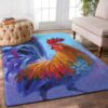 A Rooster Rug Sport Decor Gift Floor Decor Living Room Carpet Rug Area Rug - 0c3790161f0a