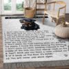 A Rottweilers House Rules Rug Sport Decor Gift Floor Decor Living Room Carpet Rug Area Rug - ab9c64c76fe5