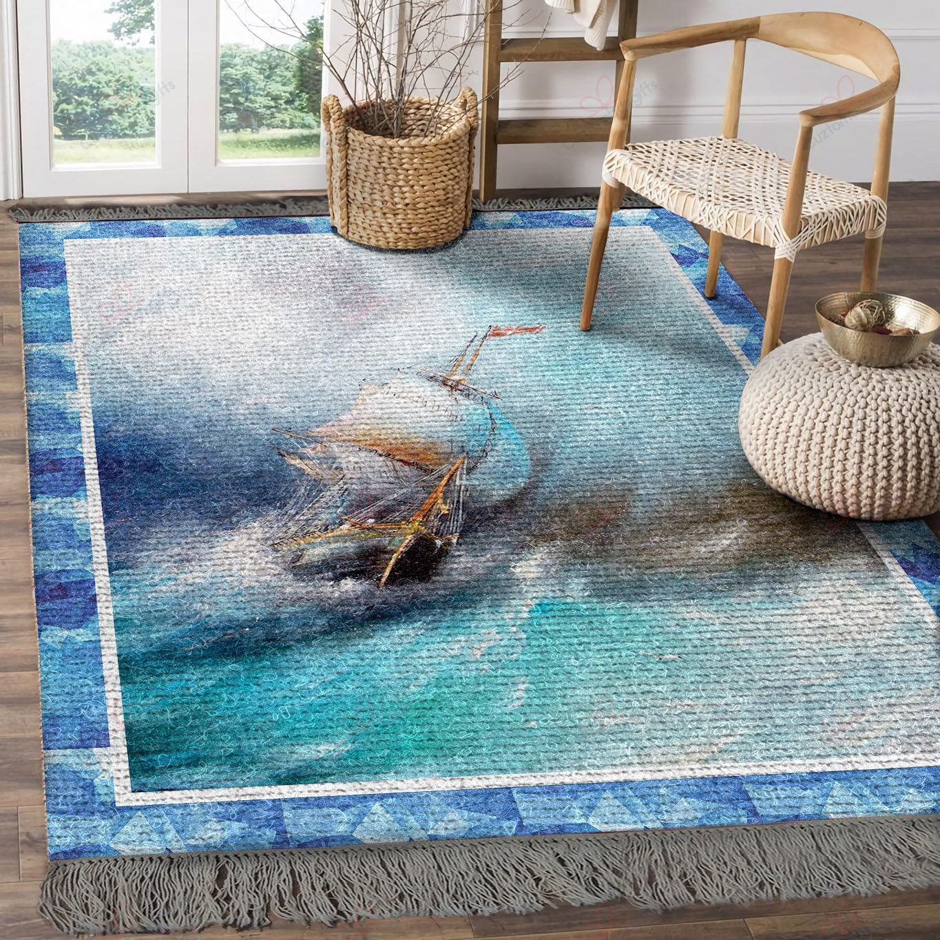 A Ship On A Stormy Day Rug Sport Decor Gift Floor Decor Living Room Carpet Rug Area Rug - 3ae2d1e778ec A Ship On A Stormy Day Rug Sport Decor Gift Floor Decor Living Room Carpet Rug Area Rug - 3ae2d1e778ec