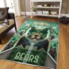 A Slueth Of Bears Rug Sport Decor Gift Floor Decor Living Room Carpet Rug Area Rug - 5392fc456665