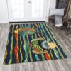 A Strange Couple Of Fish Under The Sea Rug Sport Decor Gift Floor Decor Living Room Carpet Rug Area Rug - dbe28f93dd9a