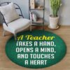 A Teacher Takes A Hand Opens A Mind And Touches A Heart Round Carpet Floor Rug Living Room Bedroom Decor Round Area Rug Carpet