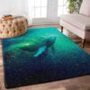 A Whale Rug Sport Decor Gift Floor Decor Living Room Carpet Rug Area Rug - 24492e90037b