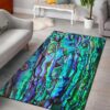 Abalone Shell Rug Sport Decor Gift Floor Decor Living Room Carpet Rug Area Rug - 8e316394a6b4