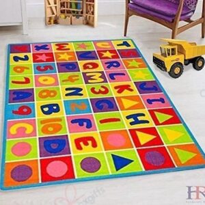 Abc Puzzle Letters Rug Sport Decor Gift Floor Decor Living Room Carpet Rug Area Rug - b216927b9af6