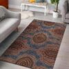 Aboriginal Rug Sport Decor Gift Floor Decor Living Room Carpet Rug Area Rug - 64b3fb84c632