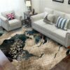 Abstract Bird 1 Rug Sport Decor Gift Floor Decor Living Room Carpet Rug Area Rug - 249daf05a483