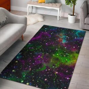 Abstract Dark Galaxy Space Rug Sport Decor Gift Floor Decor Living Room Carpet Rug Area Rug - ec9e6cb9572a