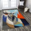 Abstract Deer Rug Sport Decor Gift Floor Decor Living Room Carpet Rug Area Rug - 80a1af132ff7