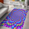 Abstract Dizzy Moving Optical Illusion Rug Sport Decor Gift Floor Decor Living Room Carpet Rug Area Rug - 15bed1051aad