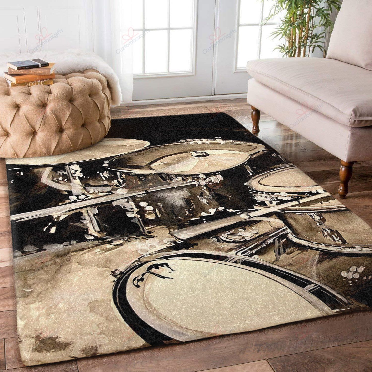 Abstract Drum Set Rug Sport Decor Gift Floor Decor Living Room Carpet Rug Area Rug - 5f3462676302 Abstract Drum Set Rug Sport Decor Gift Floor Decor Living Room Carpet Rug Area Rug - 5f3462676302
