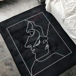 Abstract Human Rug Sport Decor Gift Floor Decor Living Room Carpet Rug Area Rug - b320846a9cee