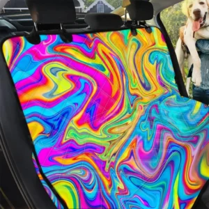 Abstract Mixing Ink Car Back Seat Cover Dog Car Seat Covers - 441e6dbd5e8a