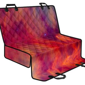 Abstract Nebula Cloud Galaxy Space Print Pet Car Back Seat Cover - bfdb11c9e16e