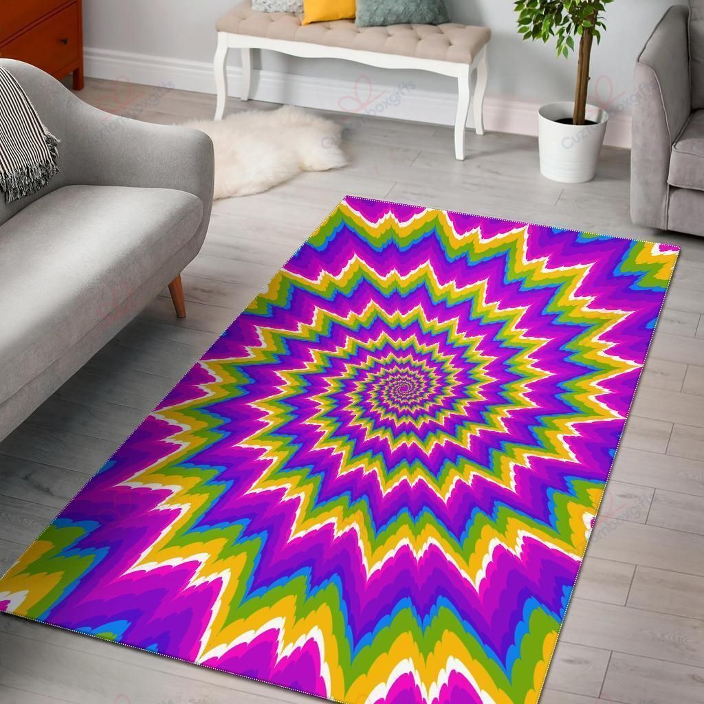 Abstract Spiral Moving Optical Illusion Rug Sport Decor Gift Floor Decor Living Room Carpet Rug Area Rug - 47c67352eabb Abstract Spiral Moving Optical Illusion Rug Sport Decor Gift Floor Decor Living Room Carpet Rug Area Rug - 47c67352eabb