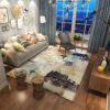 Abstract Style Rug Sport Decor Gift Floor Decor Living Room Carpet Rug Area Rug - 23eb0bd3e0b2