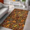 Abstract Sunflower Pattern Rug Sport Decor Gift Floor Decor Living Room Carpet Rug Area Rug - db85f1744f4e