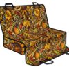 Abstract Sunflower Pattern Print Pet Car Back Seat Cover - 2f8f75587833