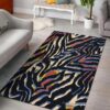 Abstract Zebra Pattern Rug Sport Decor Gift Floor Decor Living Room Carpet Rug Area Rug - 53c3d4cc2798