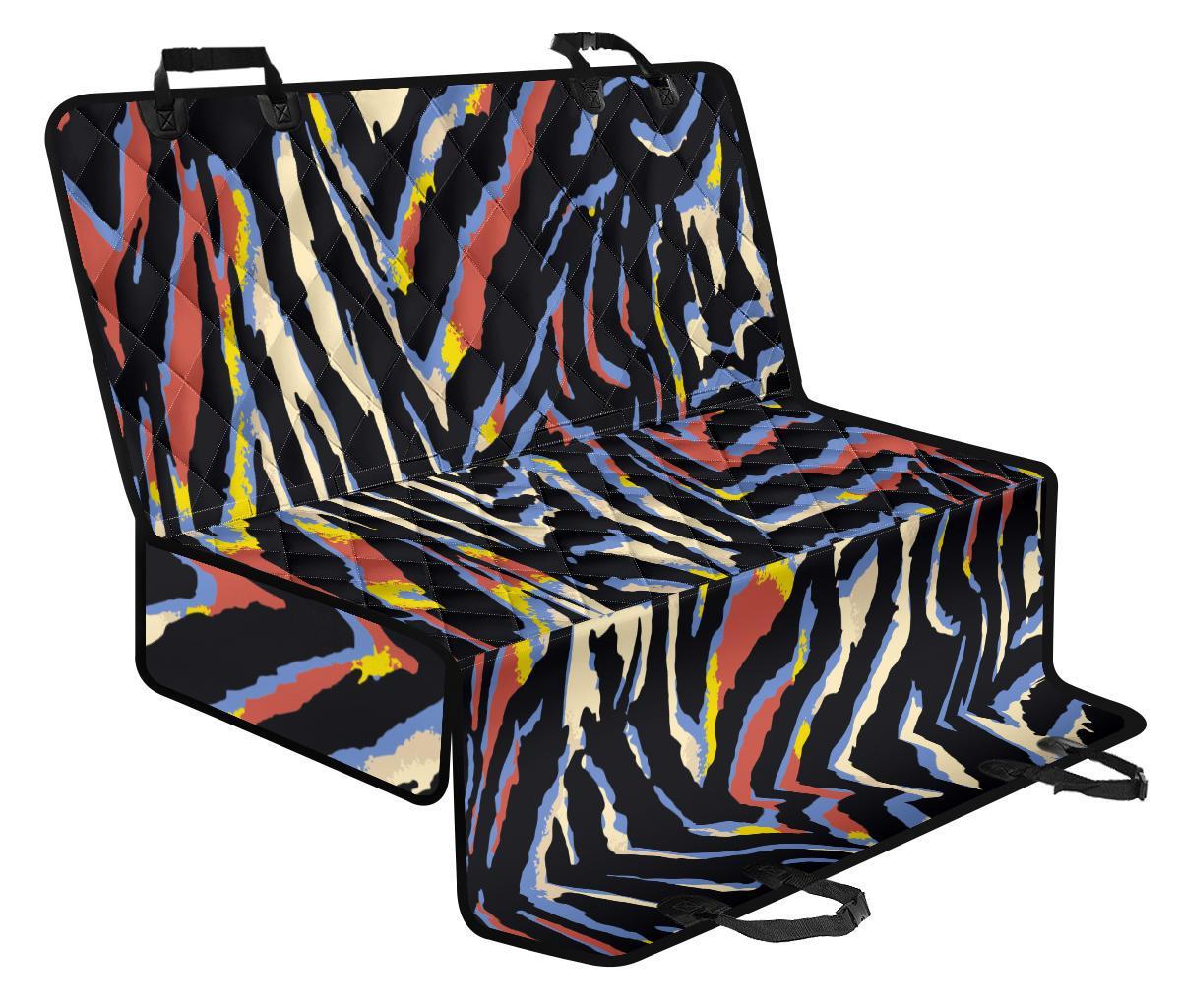 Abstract Zebra Pattern Print Pet Car Back Seat Cover - c628f8728211 Abstract Zebra Pattern Print Pet Car Back Seat Cover - c628f8728211