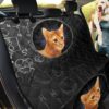 Abyssinian Cat Theme Car Back Seat Cover Dog Car Seat Covers - 40b92a9ab76b