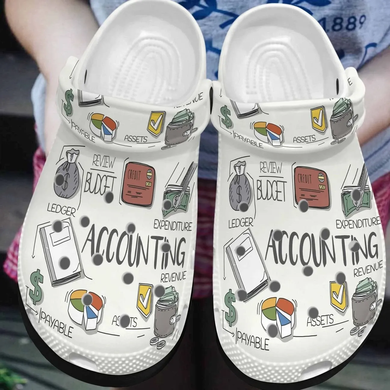 Accounting Personalized Clog Custom Crocs Comfortablefashion Style Comfortable For Women Men Kid Print 3D 3D Accounting Personalized Clog Custom Crocs Comfortablefashion Style Comfortable For Women Men Kid Print 3D 3D