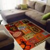 Acient African Art Rug Sport Decor Gift Floor Decor Living Room Carpet Rug Area Rug - 7586e1390e86