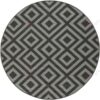 Adan Geometric Round Carpet Floor Rug Living Room Bedroom Decor Round Area Rug Carpet