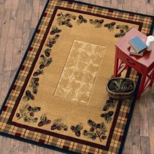 Adirondack Pines Rug Sport Decor Gift Floor Decor Living Room Carpet Rug Area Rug - 92f87593e3eb